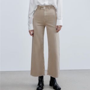 Zara Straight Marin high rise jeans never worn